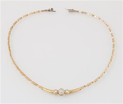 Diamant Collier zus. ca. 1,25 ct - Jewellery