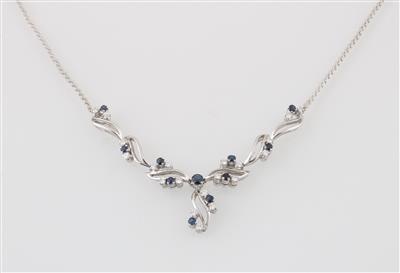 Brillantcollier zus. ca. 0,75 ct - Gioielli