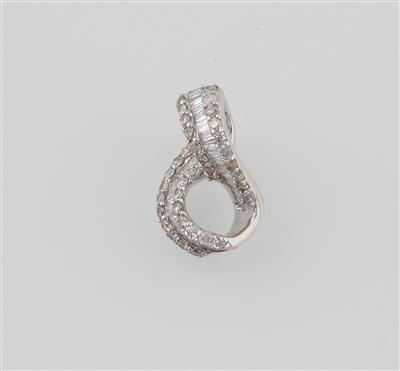 Brillant Diamantanhänger zus. ca. 0,80 ct - Jewellery