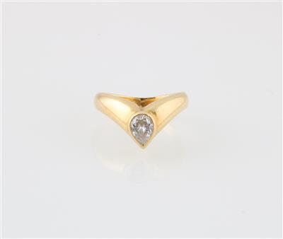 Diamantsolitär Ring ca. 0,45 ct - Gioielli
