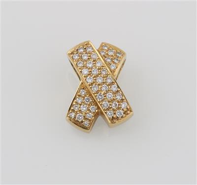 Brillantanhänger zus. ca. 0,50 ct - Gioielli