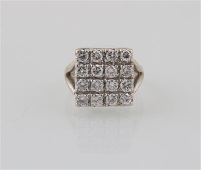 Brillantring zus. ca. 1,10 ct - Gioielli