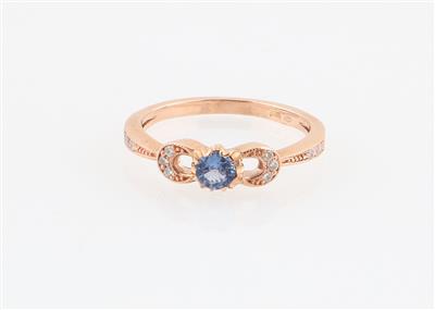 Brillant Saphir Ring - Klenoty