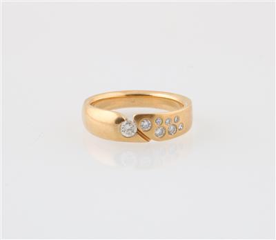 Brillant Ring zus. ca. 0,27 ct - Gioielli