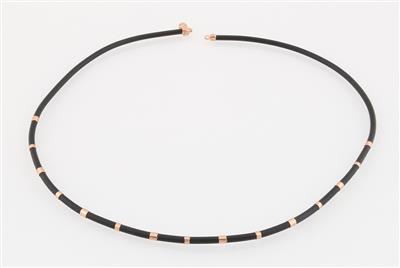 Kautschuk Collier - Schmuck