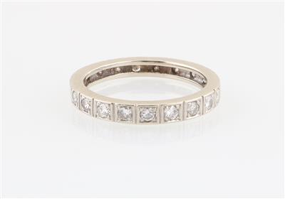 Brillant-Memoryring zus. ca. 0,80 ct - Klenoty