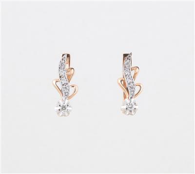 Brillant Ohrringe zus. ca. 0,15 ct - Jewellery