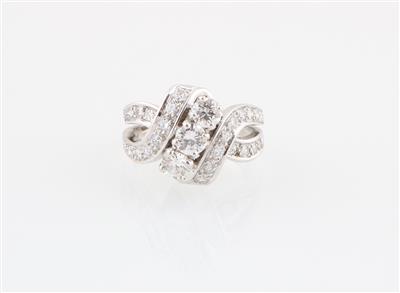 Brillant Ring zus. ca. 1,30 ct - Schmuck