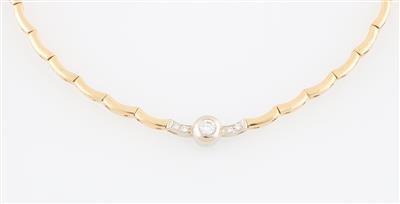 Brillantcollier zus. 0,27 ct - Schmuck