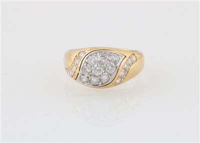 Brillantring zus. ca. 1 ct - Schmuck