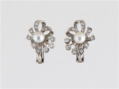 Diamant Ohrclips zus. ca. 0,60 ct - Jewellery