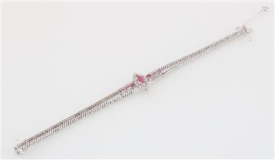 Diamant Rubinarmband - Schmuck