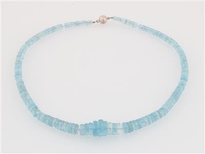 Aquamarincollier - Jewellery