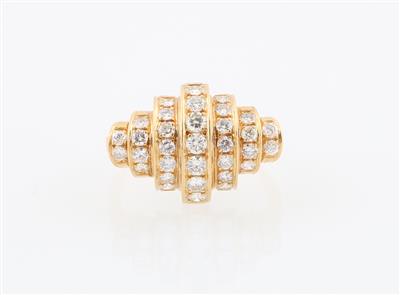 Brillant Ring zus. ca. 0,90 ct - Jewellery