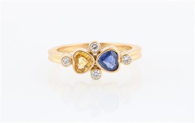 Brillant Saphir Ring - Gioielli