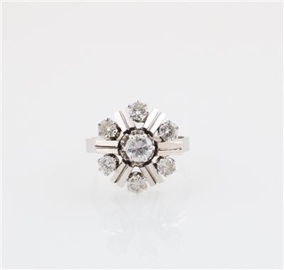 Brillantring zus. ca. 1,10 ct - Gioielli