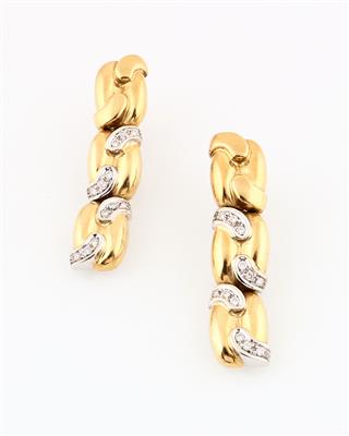 Brillant Ohrclips zus. ca. 0,40 ct - Schmuck