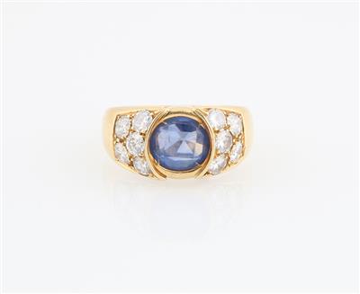 Brillant Saphir Ring - Gioielli