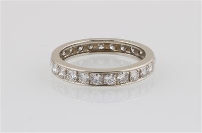 Brillant Memoryring zus. ca. 1,40 ct - Gioielli