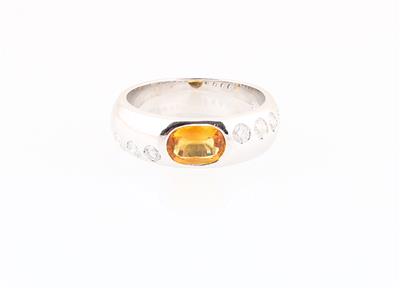 Brillant Saphir Ring - Klenoty