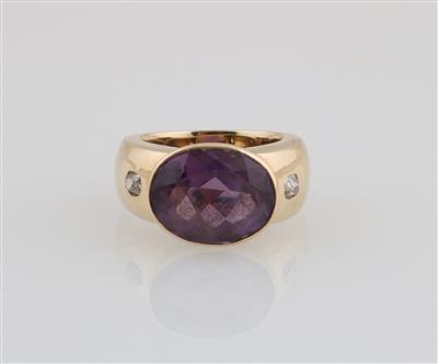 Diamant Amethystring - Klenoty