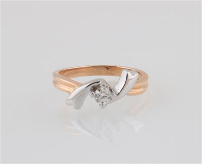 Brillantsolitär Ring ca. 0,10 ct - Klenoty