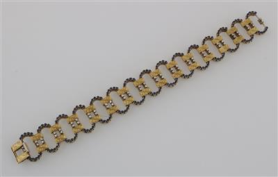 Diamant Saphir Armband - Klenoty