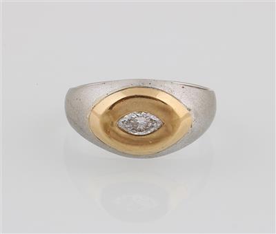 Diamant Solitärring ca. 0,10 ct - Schmuck