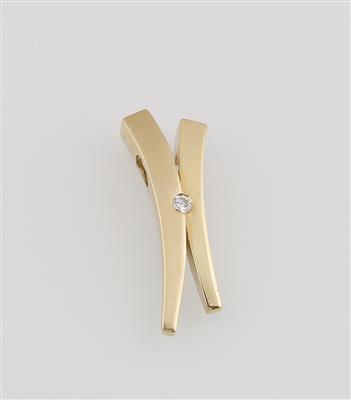 Brillantanhänger ca. 0,10 ct - Jewellery