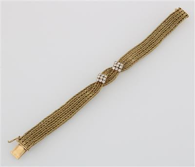 Brillantarmband zus. ca. 0,90 ct - Klenoty