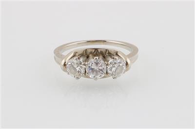 Brillantring zus. ca. 1,25 ct - Klenoty