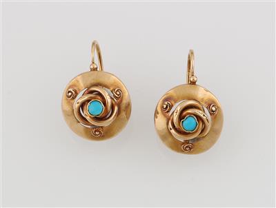2 Biedermeier Ohrgehänge - Jewellery