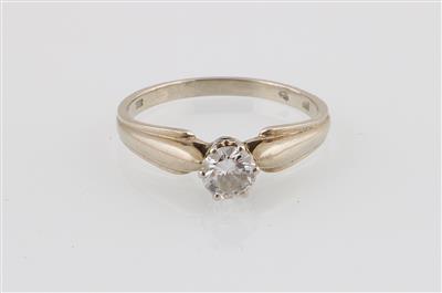 Brillant Solitär Ring ca. 0,35 ct - Schmuck