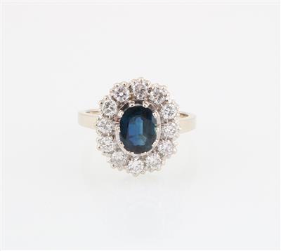 Brillant Saphir Ring - Gioielli