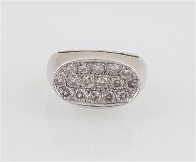 Brillantring zus. ca. 0,80 ct - Schmuck