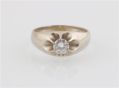 Brillantsolitär Ring ca. 0,45 ct - Schmuck