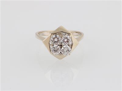 Brillantring zus. 1,00 ct - Klenoty