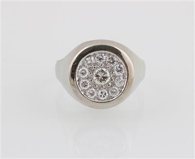 Brillantring zus. ca. 0,45 ct - Klenoty