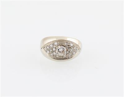 Diamantring zus. ca. 0,60 ct - Jewellery