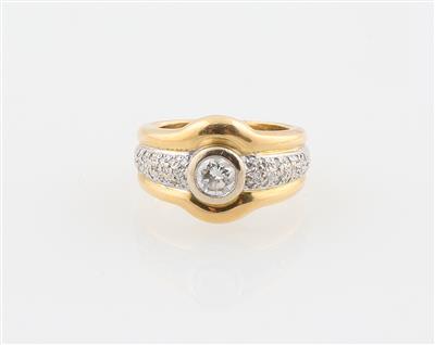 Brillantring zus. 0,52 ct - Klenoty