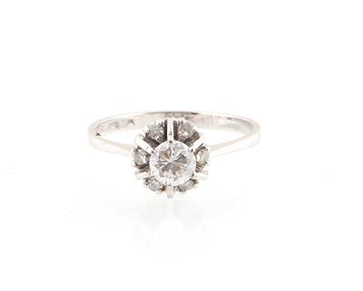 Diamantring zus. ca. 0,45 ct - Schmuck