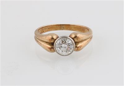 Altschliffdiamant Solitär Ring ca. 0,70 ct - Jewellery