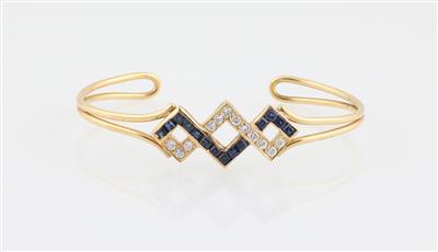 Brillant Saphir Armspange - Jewellery
