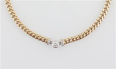 Brillantcollier zus. ca.0,65 ct - Gioielli