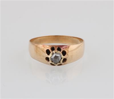 Ring mit Diamantraute ca. 0,15 ct - Jewellery