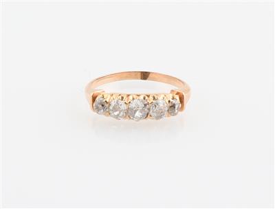 Altschliffdiamant Ring zus. ca. 0,60 ct - Jewellery