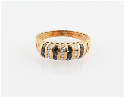 Brillant Saphir Ring - Klenoty