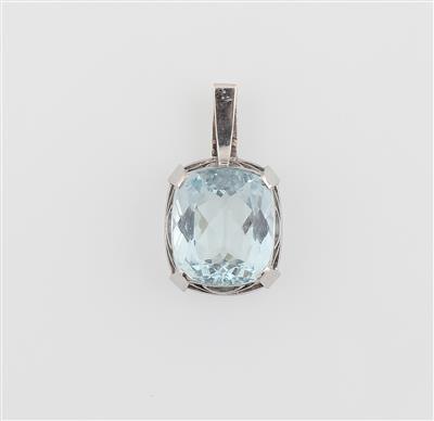 Aquamarin Anhänger ca. 12 ct - Jewellery