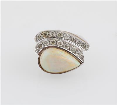 Brillant Opal Ring - Klenoty