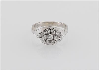 Brillantring zus. ca. 0,35 ct - Jewellery